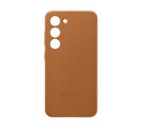 Samsung Coque en cuir Galaxy S23 Beige