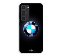 Coque Pour Samsung Galaxy S23 Bmw Logo M Lumineux Carbone Maniacase