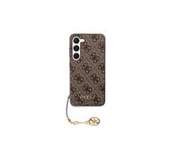 Coque Guess en TPU rigide pour Samsung Galaxy S23 S911 - marron