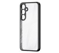 Coque pour Samsung Galaxy S23 FE Antichoc Bi matiere Motif Fluide Noir