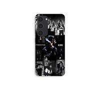 Coque de téléphone - MANIACASE - Samsung Galaxy S23 Plus - Silicone - Noir - Michael Jackson Forever King