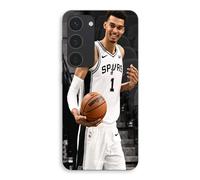 Coque Pour Samsung Galaxy S23 Plus Victor Wembanyama San Antonio Spurs N°1 Maniacase