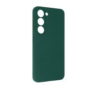 Coque pour Samsung Galaxy S23 Silicone Flexible avec Détails pointillés vert