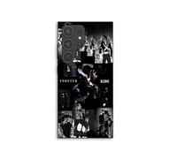 Coque de téléphone - MANIACASE - Samsung Galaxy S23 Ultra - Silicone TPU - Noir - Michael Jackson Forever King