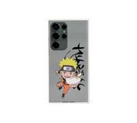 Coque pour Samsung Galaxy S23 Ultra Officiel Naruto, Baby Ramen pour protéger votre téléphone portable Coque en silicone transparent souple avec licence officielle