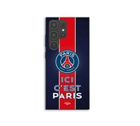 Coque Pour Samsung Galaxy S23 Ultra PSG logo ici c'est Paris