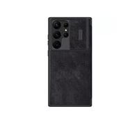 Coque pour Samsung Galaxy S23 Ultra Qin Leather PRO Case NILLKIN Noir
