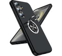 Coque Pour Samsung Galaxy S24 Avec Anneau Telephone, Antichoc Housse De Protection, Militaire Renforcée Pc Et Souple Tpu Sili[J4811]