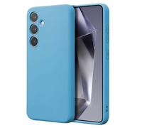 Coque pour Samsung Galaxy S24 en Silicone Souple Antichocs Crong Bleu