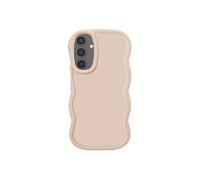 Coque pour Samsung Galaxy S24 et S25 Silicone Antichoc série Candy Beige