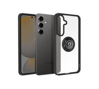 Coque pour Samsung Galaxy S24 FE Bague Métallique Support Vidéo Noir