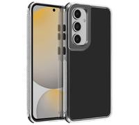 Coque pour Samsung Galaxy S24 FE Coins Antichoc Bumper Noir