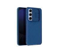 Coque pour Samsung Galaxy S24 FE Coins Renforcés Antichoc Cache Caméra Bleu
