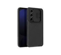 Coque pour Samsung Galaxy S24 FE Coins Renforcés Antichoc Cache Caméra Noir