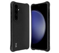 Coque pour Samsung Galaxy S24 FE Silicone Antichoc Coins Bumper Noir