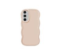 Coque pour Samsung Galaxy S24 FE Silicone Antichoc série Candy Beige