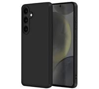 Coque pour Samsung Galaxy S24 FE Silicone Finition Mate Soft Touch Noir