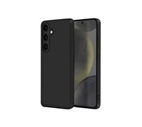 Avizar Coque pour Samsung Galaxy S24 FE Silicone Finition Mate Soft Touch Noir