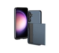 imoshion Coque arrière avec porte-cartes pour Samsung Galaxy S24 - Bleu foncé