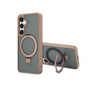 Accezz Coque Ring Stand avec MagSafe pour Samsung Galaxy S24 Plus - Brown
