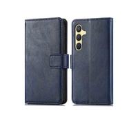 imoshion Étui de téléphone portefeuille Luxe pour Samsung Galaxy S24 Plus - Bleu foncé