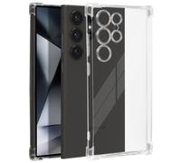Avizar Coque pour Samsung Galaxy S24 Ultra Coins renforcés Antichoc Flexible