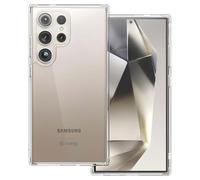 Coque pour Samsung Galaxy S24 Ultra Crystal Shield Cover Crong Transparent