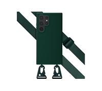 Coque pour Samsung Galaxy S24 Ultra en silicone Vert