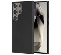 Coque pour Samsung Galaxy S24 Ultra Silicone Souple Revêtement Fin Mayaxess Noir