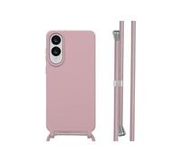 Coque pour Samsung Galaxy S25 Edge en silicone Sand Pink
