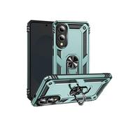 Coque pour Samsung Galaxy S25 Edge Hybride Bague Support Magnétique Vert pâle