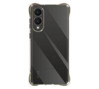 Coque pour Samsung Galaxy S25 Edge Silicone Antichoc Coins Bumper iMak Noir transparent