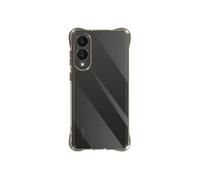 Coque pour Samsung Galaxy S25 Edge Silicone Antichoc Coins Bumper Noir transparent