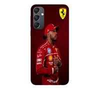 Coque Pour Samsung Galaxy S25 FE Lewis Hamilton Official Ferrari Wallpaper Maniacase
