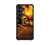 Coque pour Samsung Galaxy S25 FE Pompier Sauveteur Sapeurs-pompiers
