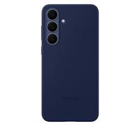 Samsung Original Coque en silicone Samsung Galaxy S25 FE Dark Blue Bleu foncé