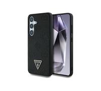 Coque pour Samsung Galaxy S25 - Peony Grained Hot Stamp Triangle Logo MagSafe (GUHMS25SPGBTMK) - black