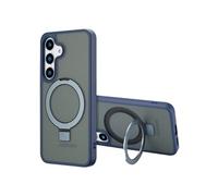 Accezz Accezz Coque Ring Stand avec MagSafe Samsung Galaxy S25 Bleu Bleu
