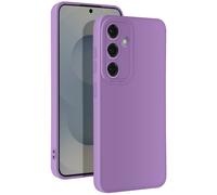 Coque pour Samsung Galaxy S25 Plus Silicone Souple Bloc Caméra Protégé Violet