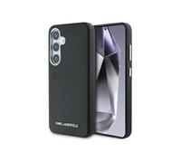 Coque Pour Samsung Galaxy S25 (Noir), Karl Lagerfeld, Saffiano, Entièrement Enveloppée, Allongée, Logo En Métal, Magsafe