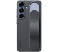 Coque pour Samsung Galaxy S25 Silicone Grip avec Lanière Fonction Stand Noire Samsung