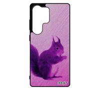 Coque Pour Samsung Galaxy S25 Ultra En Silicone Ecureuil Jolie Portable Animal Unique Mignon Design Texture Case Foret Animaux 4g Souple