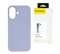 Coque pour Samsung Galaxy S25 Ultra en silicone liquide MagSafe - violette