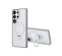 Accezz Accezz Coque Ring Stand avec MagSafe Samsung Galaxy S25 Ultra Gris Gris