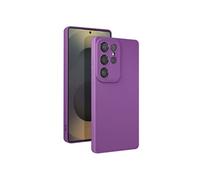 Avizar Coque pour Samsung Galaxy S25 Ultra Silicone Mat Violet