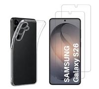 Coque pour Samsung Galaxy S26 et 2 Verres Trempé Film Protection Ecran Phonillico®