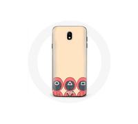 Coque pour Samsung Galaxy S4 Squid Game Masques Triangle carré et Cercle Fan Art