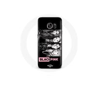 Coque pour Samsung Galaxy S6 Blackpink Square One Album Affiche Chanson BOOMBAYAH