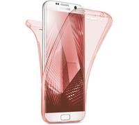 Coque pour Samsung Galaxy S6 Edge Housse en Silicone Protection 360 Degrés Tr...