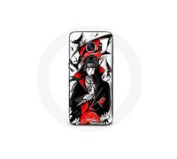 Coque pour Samsung Galaxy S6 Edge Itachi Uchiwa Naruto Anime Teaser